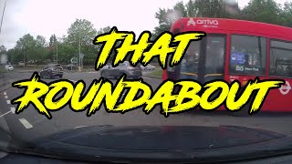 DrivenMad  That Roundabout Cliftons Roundabout A205A20  London Dashcam [upl. by Rihsab]