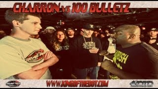 KOTD  Rap Battle  Charron vs 100 Bulletz  GP2012 R2 [upl. by Tiffanle]