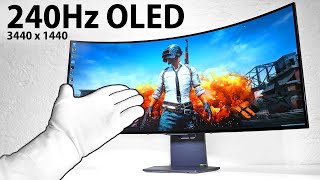 This 2024 wide OLED gaming monitor is Super Fast LG UltraGear 39GS95QE [upl. by Waring]