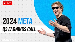 🔴WATCH LIVE Meta Platforms Q3 2024 Earnings Call  META [upl. by Cahilly250]