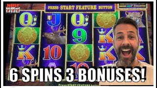 I HAVE NEVER SEEN A SLOT SO ACTIVE INCREDIBLE LUCK on BUFFALO LINK Slot Machine [upl. by Niwdog]