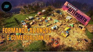 DICAS PARA COMEÇAR BEM  • SURVIVING THE AFTERMATH   Gameplay PTBR 2023 [upl. by Ailyt]