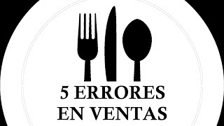 5 MOTIVOS por los que no vendes en tu negocio  BarRestaurante  Cafetería  Tienda de vinos [upl. by Celia]