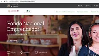 CONVOCATORIA PÚBLICA PARA ACCEDER A LOS APOYOS DEL FONDO NACIONAL EMPRENDEDOR 2019 [upl. by Oab]