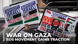 War on Gaza Global boycott movement against Israel gains traction [upl. by Driscoll]