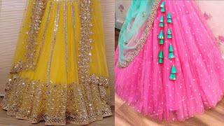 Latest Party Wear Lehenga l New Trendy Party Wear Lehenga Design l Lehenga Cutting and stitching [upl. by Westney]