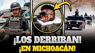 🚨ÚLTIMA HORA Ejercito Mexicano DERRIBAN CONVOY de 100 PISTOLEROS de quotEL MENCHOquot en MICHOACÁN [upl. by Lleryd178]