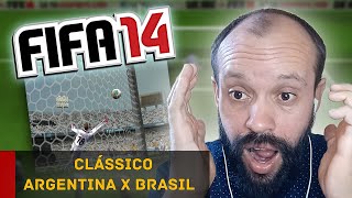 CARREIRA JOGADOR FIFA 14  GOL PUSKAS DE 2014 CONTRA ARGENTINA [upl. by Stoddart]