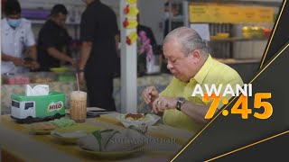 AgongKita Lontong Mahkota teh tarik ais antara kegemaran Sultan Ibrahim [upl. by Parnell]