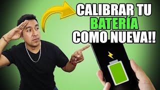 TRUCO COMO CALIBRAR LA BATERIA DE TU CELULAR CORRECTAMENTE COMO NUEVA 2024  Tips en Android [upl. by Sisco370]