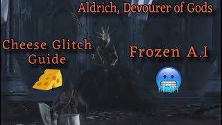 Dark Souls 3 PS4 Aldrich Devourer of Gods Glitch Cheese Guide [upl. by Yaral]