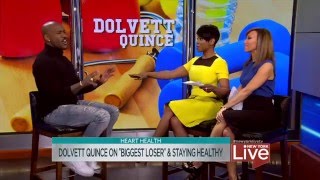 Dolvett Quince on quotBiggest Loserquot amp Staying Healthy [upl. by Lasonde]