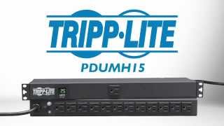 Tripp Lite Metered Power Distribution Unit PDU PDUMH15 [upl. by Neill]