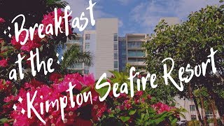 Kimpton Seafire Grand Cayman Breakfast Vlog [upl. by Savick]