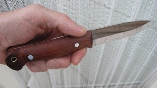 Knife making  Tesco bushcraft knife [upl. by Ahseyd199]