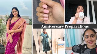 Vlog మా Anniversary కోసం Preparations  Challenge తీసుకున్నాను  ఇంట్లో చాలా మార్పులు చేశాను [upl. by Esnahc]