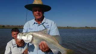 Barramundi fishing Burdekin River Part I [upl. by Emmalee]