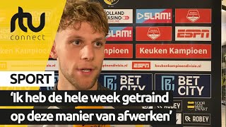 Reactie Andy Visser na Vitesse  Jong Ajax 22  RTV Connect [upl. by Ahsinawt]