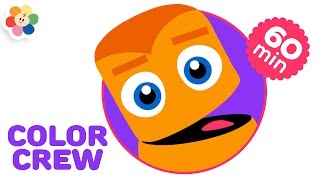 Learning Colors Cartoons for Kids  Educational Cartoon to Teach Kids Colors  Color Crew BabyFirst [upl. by Sterling]