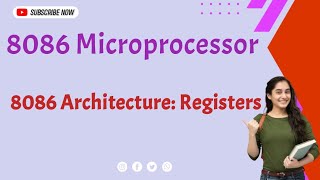 8086 Microprocessor RegisterGeneral purpose registerSegment registerFlag register [upl. by Kciredes]