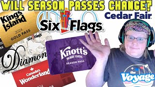 Will Six Flags Cedar Fair Merger Change Your Season Passes [upl. by Enitsenre685]