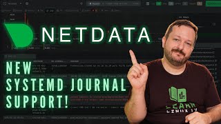 Netdatas Awesome New Feature Systemd Journal Support Explained [upl. by Necyrb]