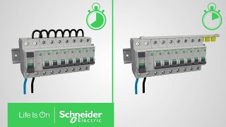 Achieve Fast and Reliable Cabling with Easy9 Comb Busbar  Schneider Electric [upl. by Isawk]