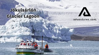 Jökulsárlón Glacier Lagoon with Adventures com [upl. by Benildis]