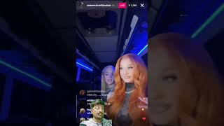 Alabama Barker New Shocking IG LIVE 🔴 With Boyfriend Lil Mabu March 18th 2024 [upl. by Othella]