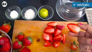 Macerated Strawberries Recipes🍓 Strawberry Jam🍓 Macerated Berries Recipe  Strawberry Sauce [upl. by Dibru535]