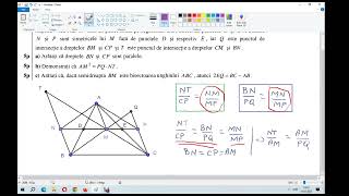 Titularizare Matematică 2023  Rezolvarea subiectului de geometrie [upl. by Ellenod]