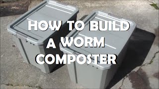 DIY Worm Bin [upl. by Riki]