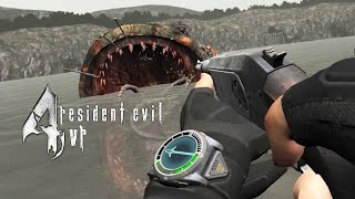 RESIDENT EVIL 4 VR  5 🤢🤢🤢 [upl. by Ainahs]