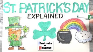 Where did St Patricks Day come from St Patricks Day Explained  St Patrick’s Day for kids 2 min [upl. by Niwre693]