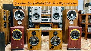 Loa Bookshefl Châu Âu  Mỹ  Đan Mạch  Dynaudio Dm 28  Tannoy 628 plus  Infinity Sm 80  Dantax [upl. by Sidwell]