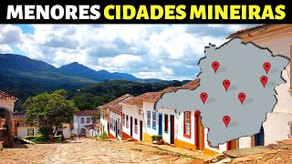 10 CIDADES MAIS PEQUENAS DE MINAS GERAIS [upl. by Schwenk760]