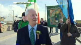 Lá Fhéile Pádraig i nGaoth Dobhair ar Nuacht TG4 [upl. by Gilliam978]