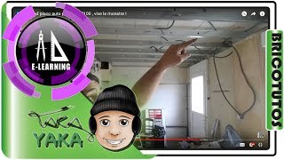 ⏩ Plafond M100 Placo autoporté  autoportant  vive le Monstre [upl. by Solokin450]