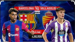 Live 🔴Barcelona 🆚valladolid FC 24 la liga🎮 [upl. by Jolene]