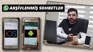 Whatsapp Arşivlenen Mesajlar Sohbetler IOS amp Android Geri Almak amp Bulmak [upl. by Annail]