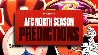 AFC North Season Predictions for EACH TEAM  CBS Sports [upl. by Azerila957]