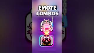 Clash Royale Emote Combos 💀 clashroyale shorts [upl. by Ethelda741]