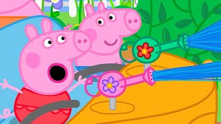 The Water Blaster Ride 💦  Peppa Pig Tales Full Episodes [upl. by Niarb]