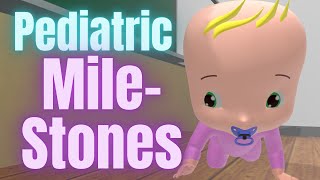 Pediatric Developmental Milestones Mnemonic for the USMLE [upl. by Justina]