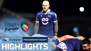 Sale v Leicester  HIGHLIGHTS  quotIve Never Seen Anything Like Thisquot  Gallagher Premiership [upl. by Burn]