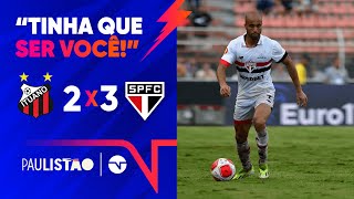 LUCAS MARCA NOS ACRÉSCIMOS E CLASSIFICA O SÃO PAULO ITUANO 2 X 3 SÃO PAULO  PAULISTÃO [upl. by Assiruam]