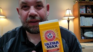 Review for Arm amp Hammer Ultra Max solid antiperspirant deodorant [upl. by Samara963]