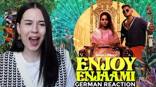 German reaction  Dhee ft Arivu  Enjoy Enjaami  Tamil [upl. by Philbo]