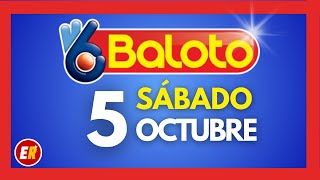 Resultado BALOTO REVANCHA sábado 5 de OCTUBRE de 2024 ✅ [upl. by Racklin]