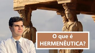 HERMENÊUTICA ⚖ O que é isso e como aplicála [upl. by Eetnuahs871]